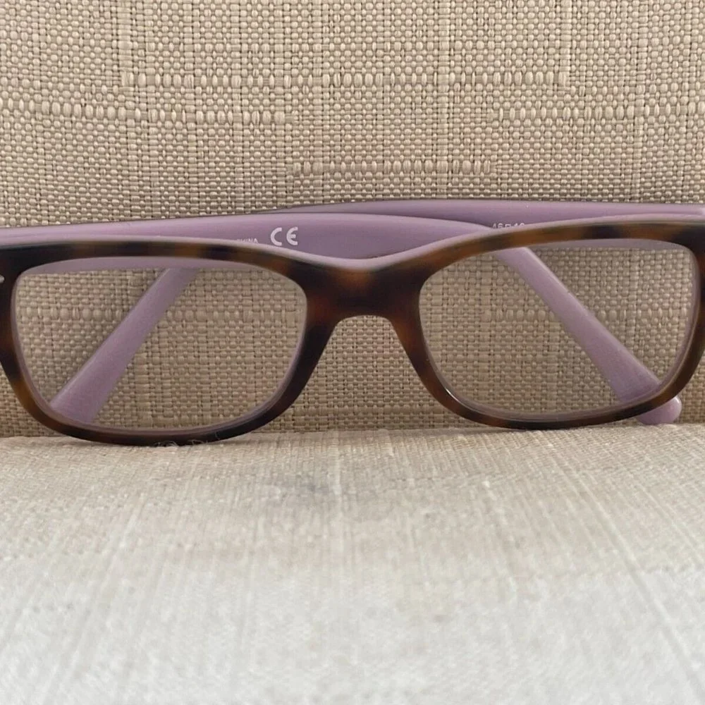 Ray-Ban Youth Eyeglasses Brown Tortoise/Lilac Glasses Frame RB1531 3700 46[]16